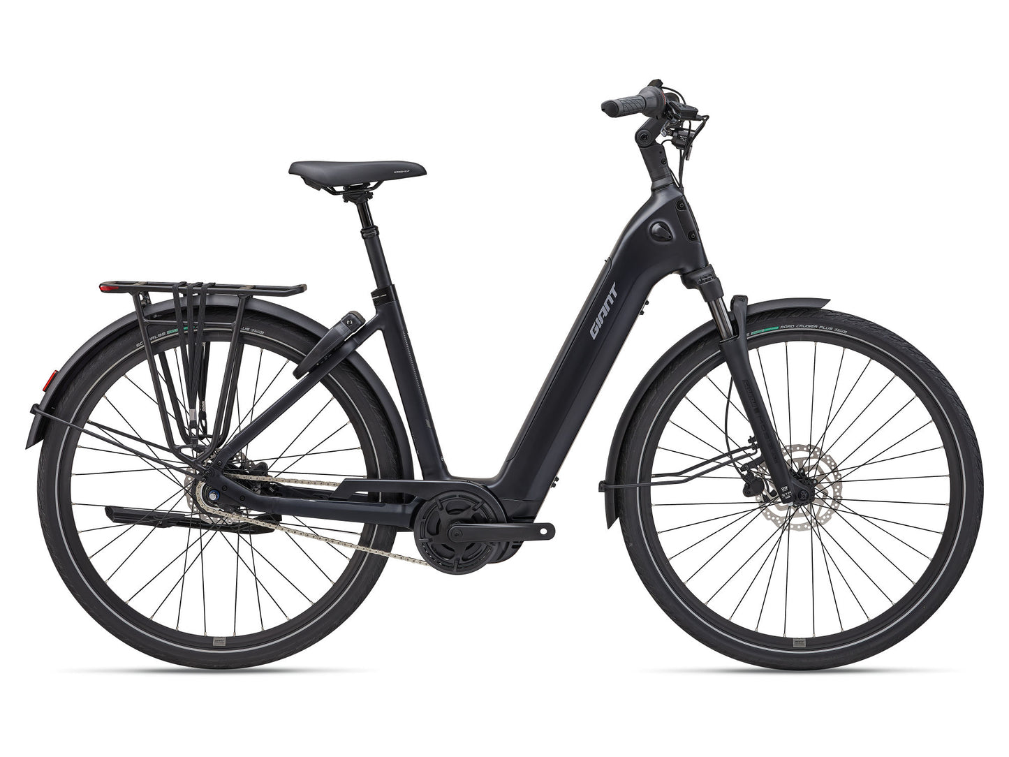 GIANT NEWTOUR E+ 2 LST 500Wh ELECTRIC HYBRID BIKE 2027 COLD NIGHT