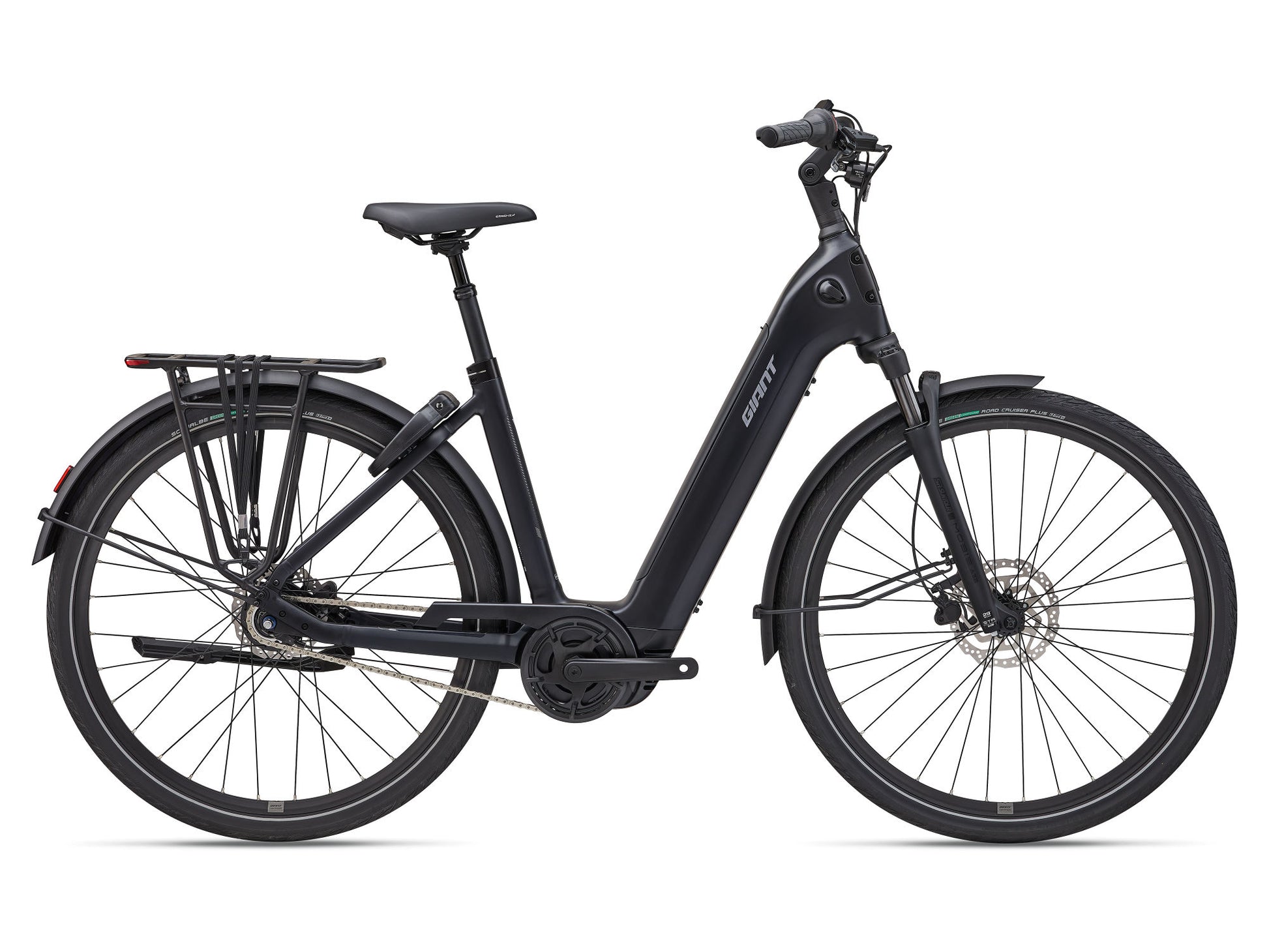 GIANT NEWTOUR E+ 2 LST 500Wh ELECTRIC HYBRID BIKE 2027 COLD NIGHT