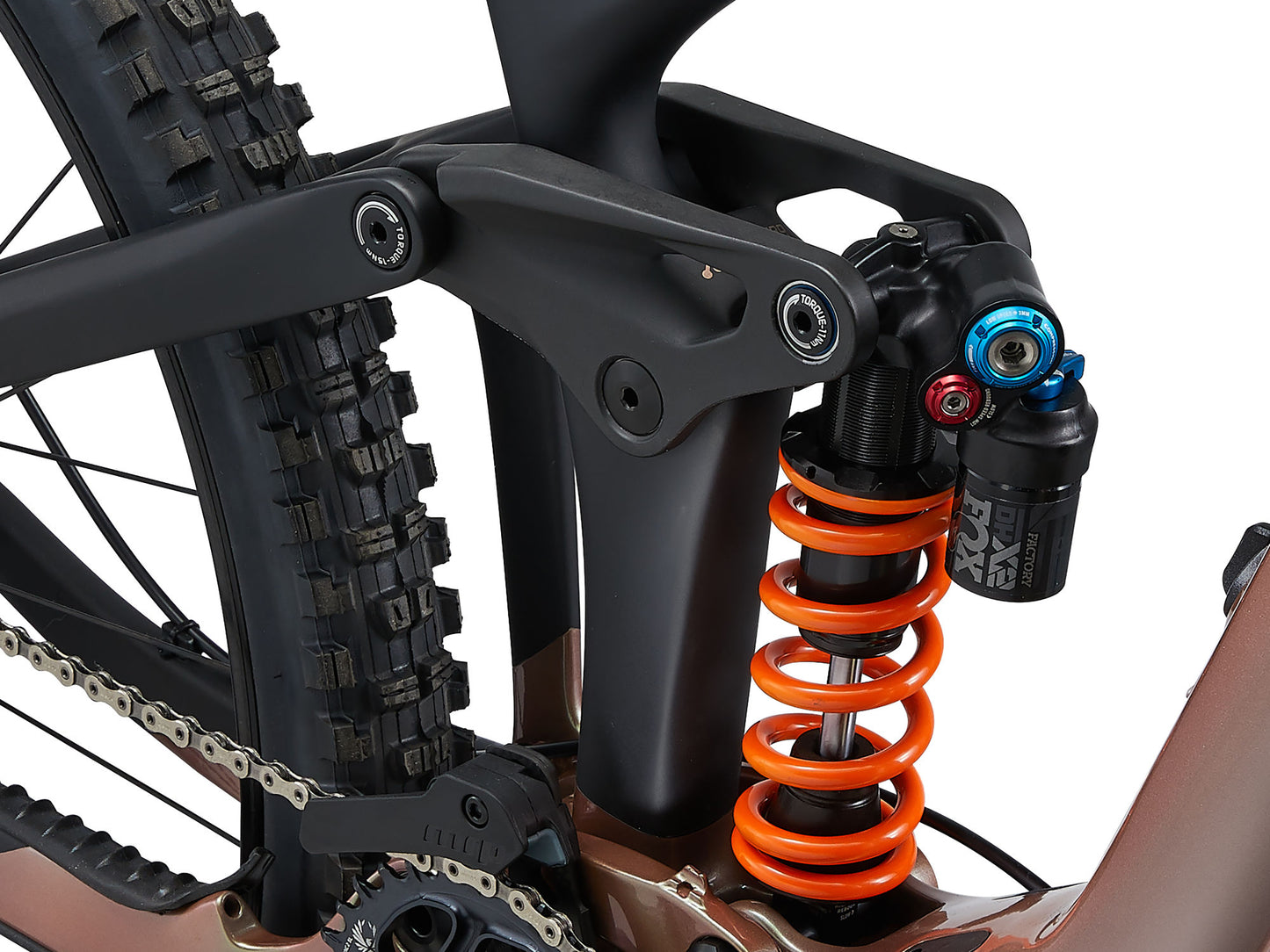 GIANT REIGN ADVANCED PRO 0 FULL SUSPENSION MTB BIKE 2023 GLOSS MESSIER/MATT CARBON SMOKE