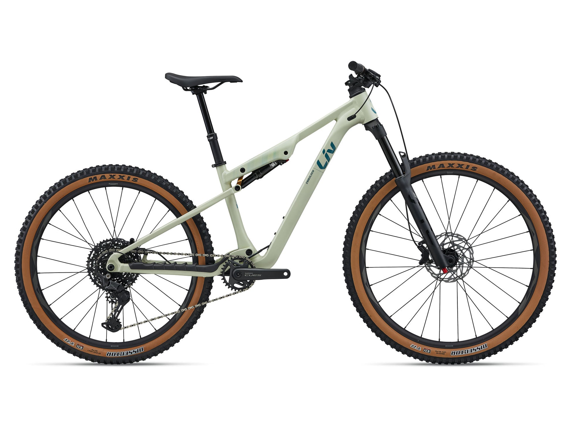 GIANT LIV EMBOLDEN FULL SUSPENSION MTB BIKE 2027 PALE MOSS