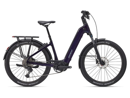 GIANT ANYTOUR X E+ 3 625Wh ELECTRIC HYBRID BIKE 2027 BLACK CURRANT