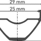 DT SWISS X 432 29" DISC RIM