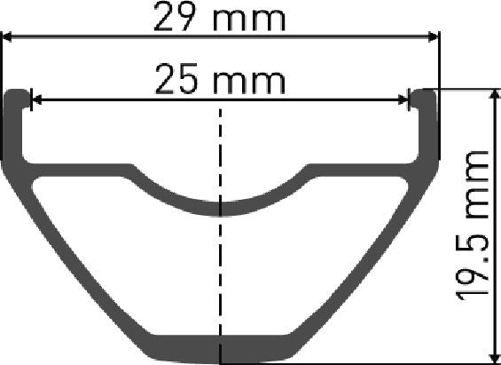 DT SWISS X 432 29" DISC RIM