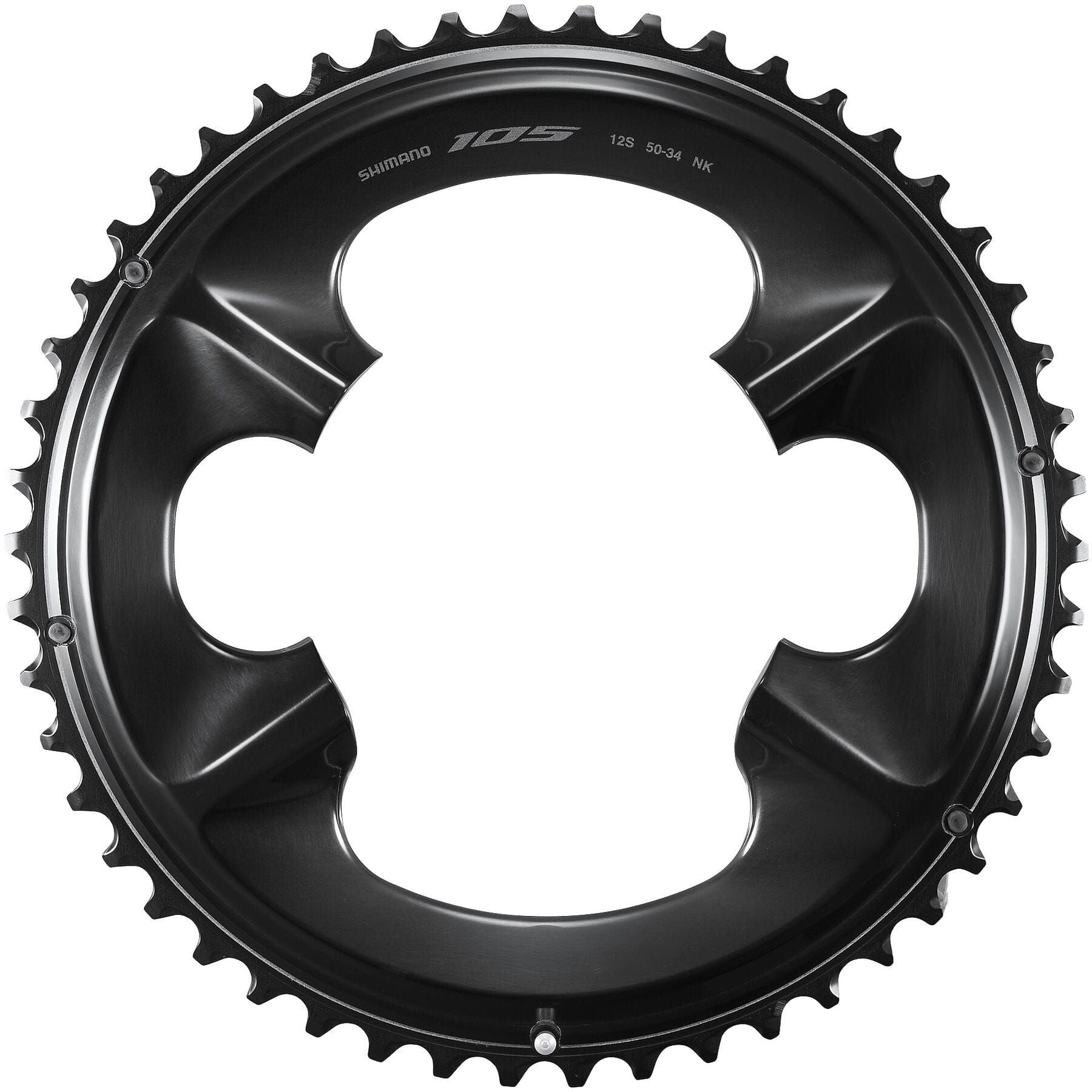 SHIMANO 105 FC-R7100 12-SPEED OUTER CHAINRING 50T-NK FOR 50/34T