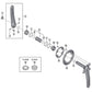 SHIMANO XT FC-M8000 2-SPEED CHAINRING 24T (BB)