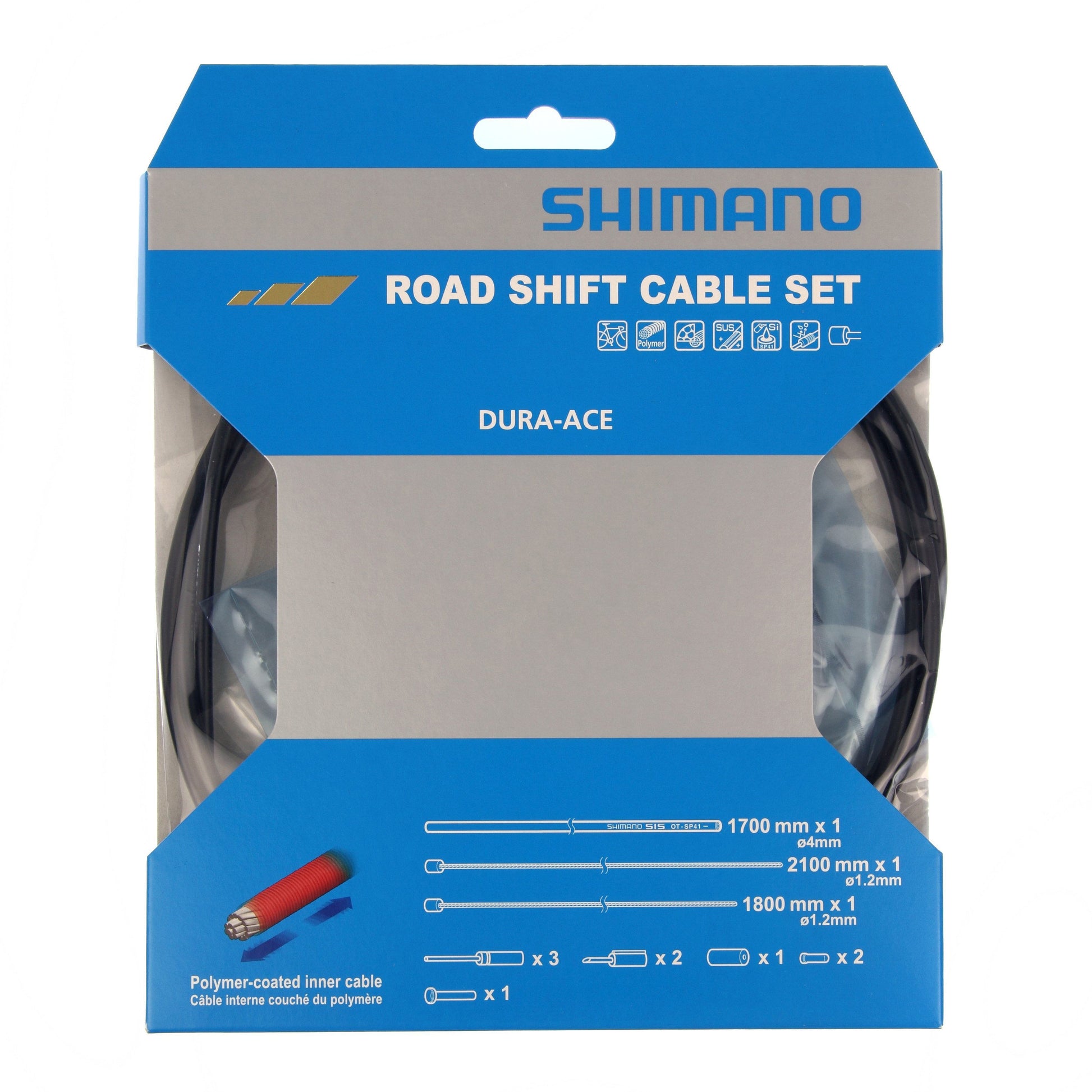 SHIMANO POLYMER SHIFT CABLE SET