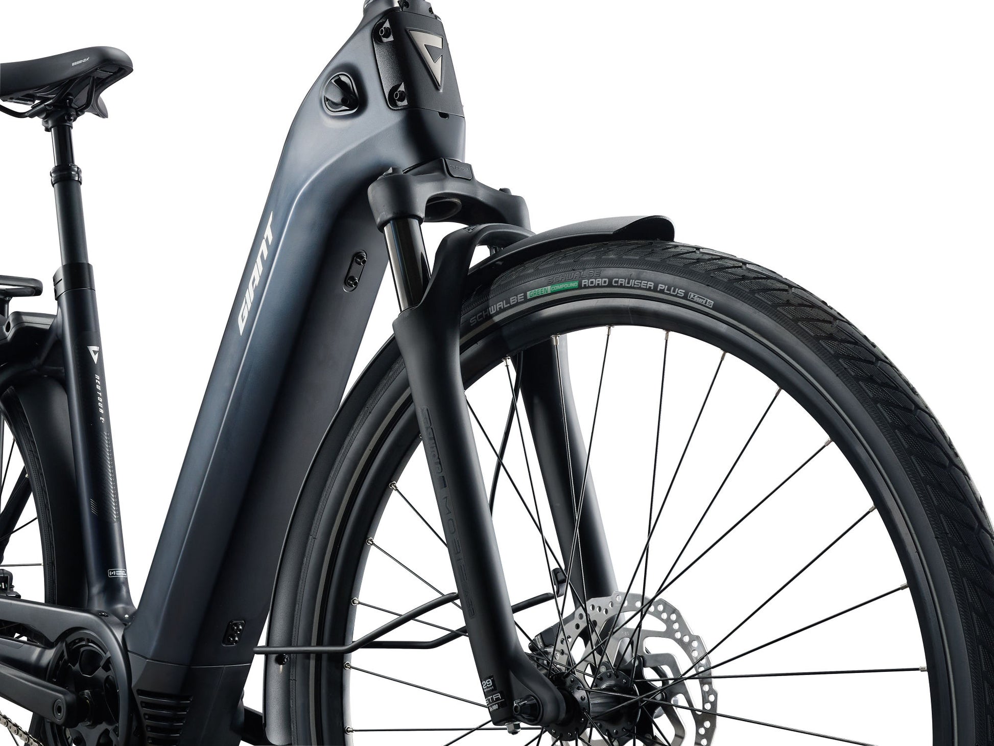 GIANT NEWTOUR E+ 2 LST 500Wh ELECTRIC HYBRID BIKE 2027 COLD NIGHT