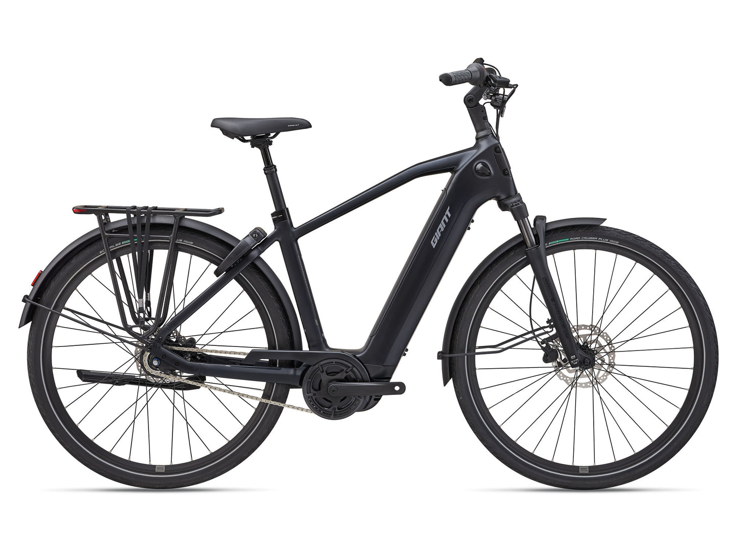 GIANT NEWTOUR E+ 2 DD 500Wh ELECTRIC HYBRID BIKE 2027 COLD NIGHT