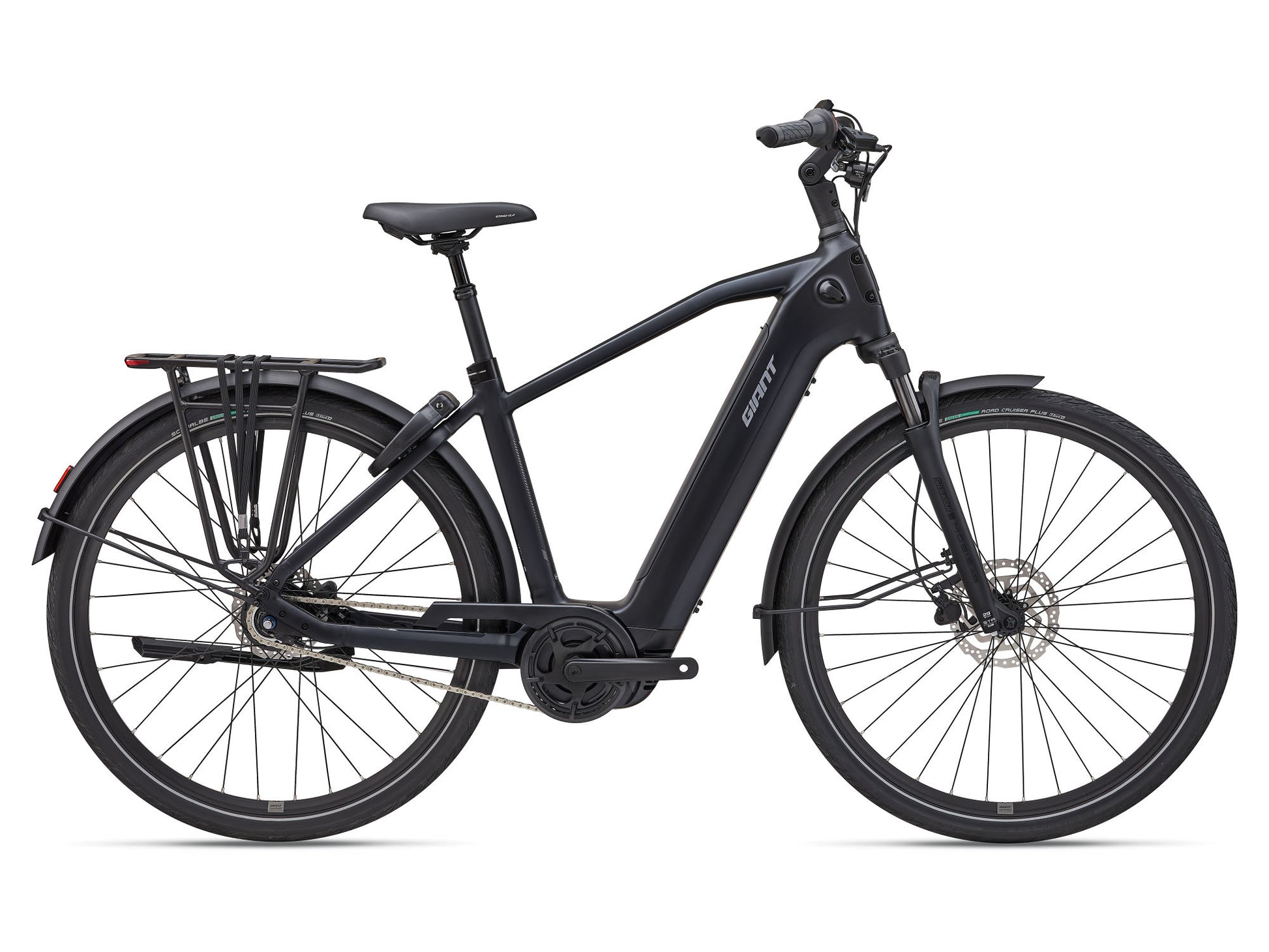 GIANT NEWTOUR E+ 2 DD 500Wh ELECTRIC HYBRID BIKE 2027 COLD NIGHT