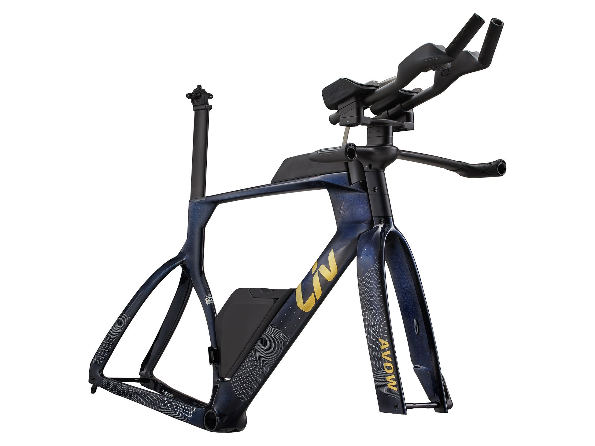 GIANT LIV AVOW ADVANCED SL TRIATHLON FRAMESET ULTRA NAVY