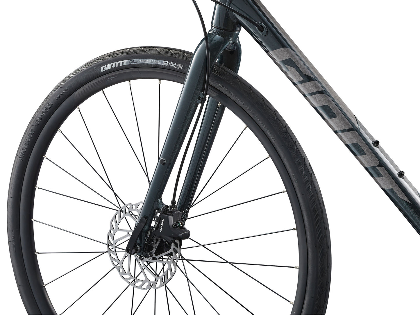 GIANT ESCAPE DISC 2 HYBRID BIKE 2026 ASPHALT GREEN
