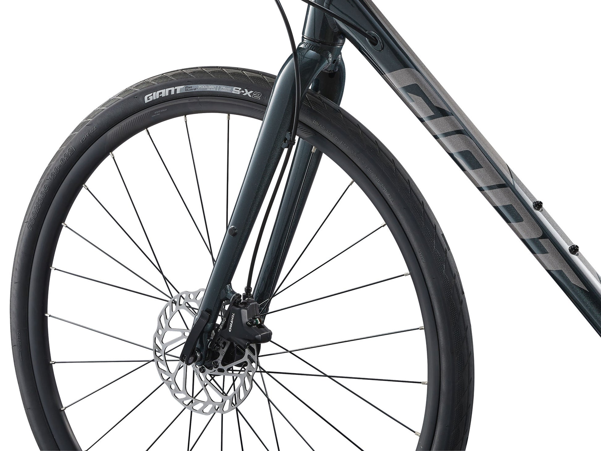 GIANT ESCAPE DISC 2 HYBRID BIKE 2026 ASPHALT GREEN